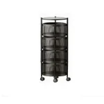 4 Layer Round Shape Kitchen Rack - Image 2
