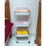 3 LAYER MULTIPURPOSE TROLLEY RACK - Image 3