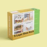 5 Layer shoe rack - Image 2