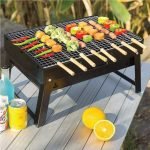 BBQ Manual Grill Stand