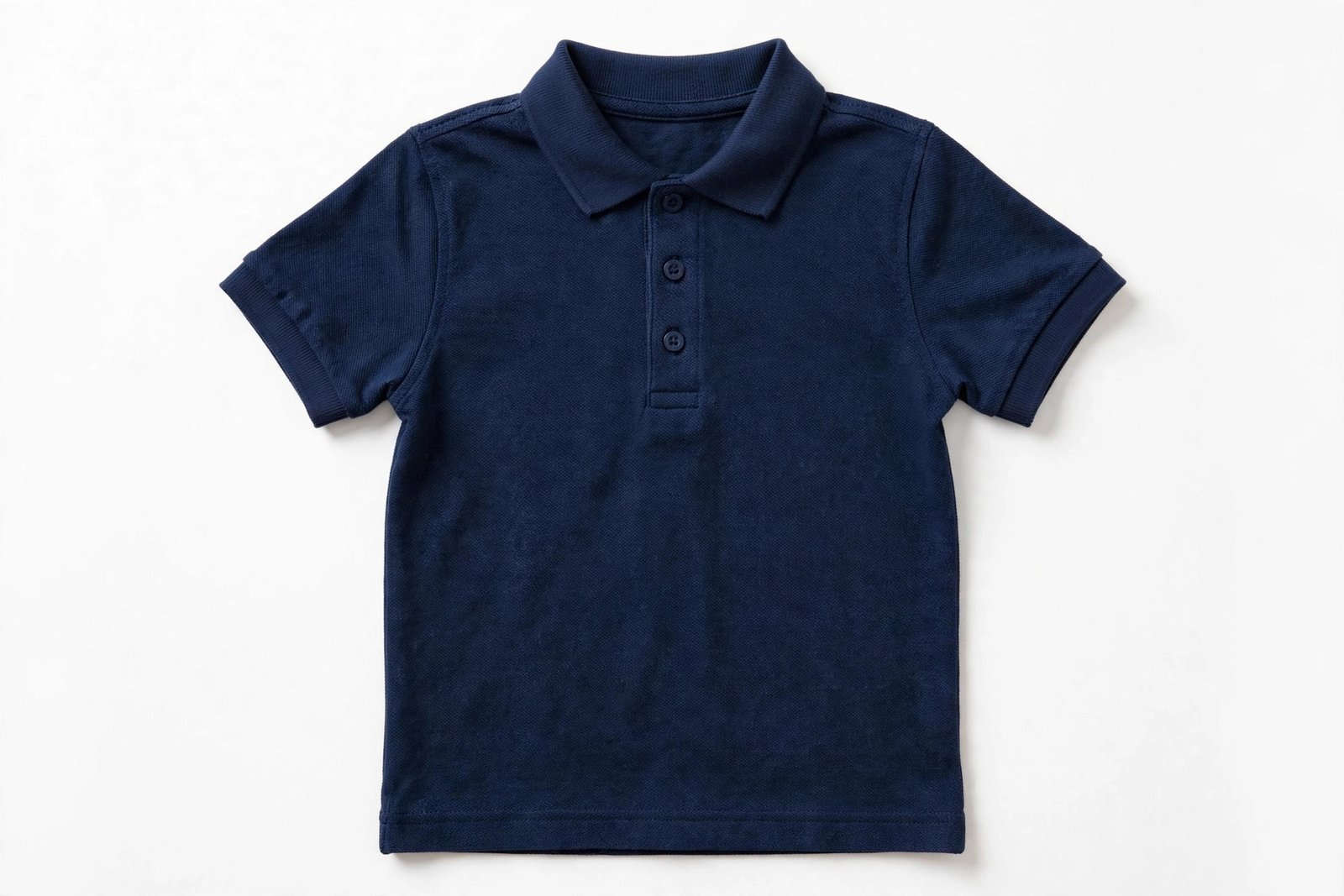 AO-1011-kids-navy-polo.jpg Kids' Pique Polo — Navy - Image 1