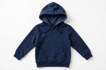 Kids' Pullover Hoodie — Navy