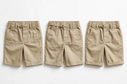 Kids' Chino Shorts — Khaki