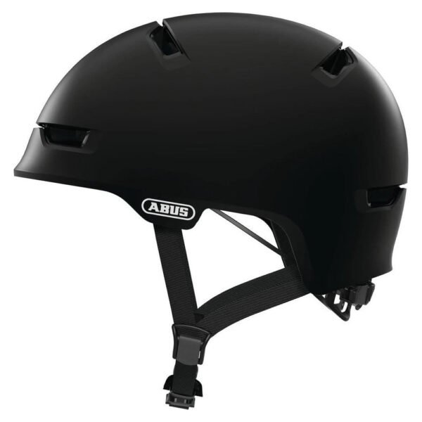 ABUS Fahrradhelm Scraper 3.0 ACE, Größe L, Velvet Black, Reflektoren