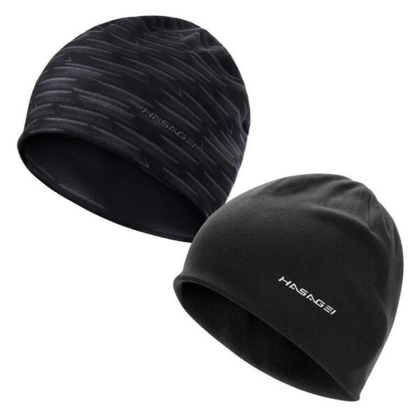 LuxusKollektion Unterhelmmütze, Einheitsgröße, Schwarz+Streifen