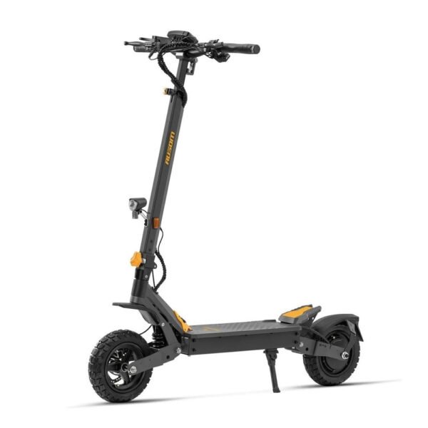 AUSOM L1 ABE E-Scooter, 20.8Ah, 10 Zoll, Grau/Gelb, 90km Reichweite