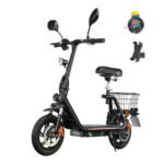 TWOFISH M5 PRO-E EEC Kick-Scooter, 12 Zoll, 500W Motor, Schwarz