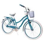 Huffy Deluxe Cruiser Hybrid Bike, Mattes Smaragdgrün, 26-Zoll Räder – Bild 2