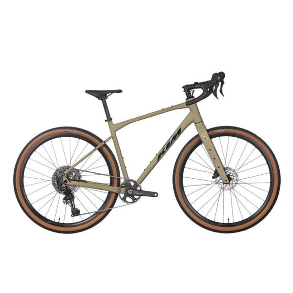 KTM Gravelbike Gravelator 25 2026, 11-Gang Shimano CUES, grün