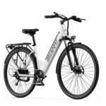 Onesport E-Bike Cityrad OT12, 468Wh, 250W, 28 Zoll, Kettenschaltung, Heckmotor – Bild 2