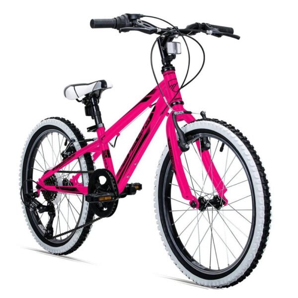 Bergsteiger Kinderfahrrad Kansas 20/24 Zoll, 6 Gang Shimano, V-Brakes