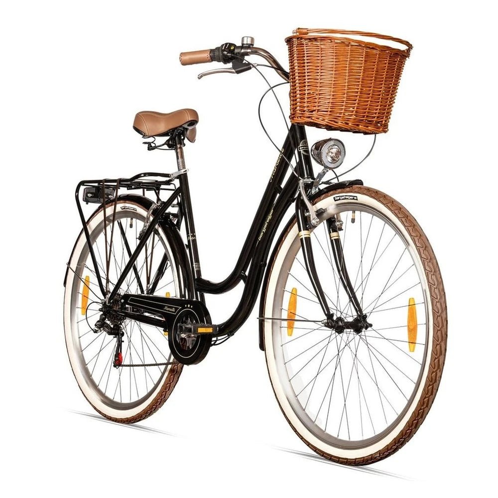img-1779655282963-215438.jpg Bergsteiger Cityrad Marseille, 26 Zoll Damenfahrrad, Rattan Korb, 6 Gang – Bild 1