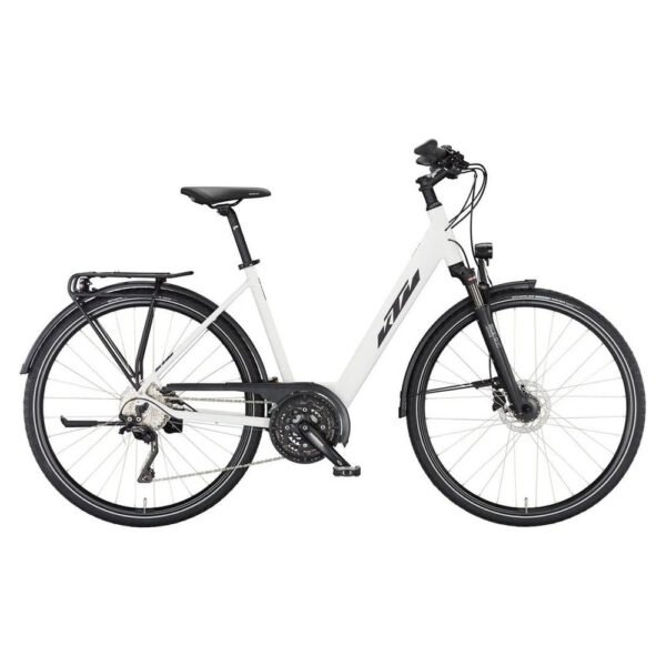KTM Veneto Light Disc Damen weiß 2024, 30 Gang Shimano Deore XT