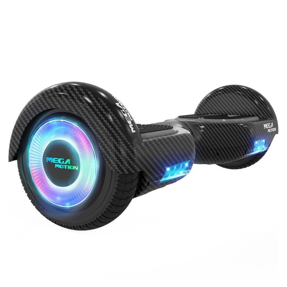 img-1779659651393-531024.jpg MEGA MOTION A03 Hoverboard 6,5 Zoll, Bluetooth, 2 Motoren, schwarz – Bild 1