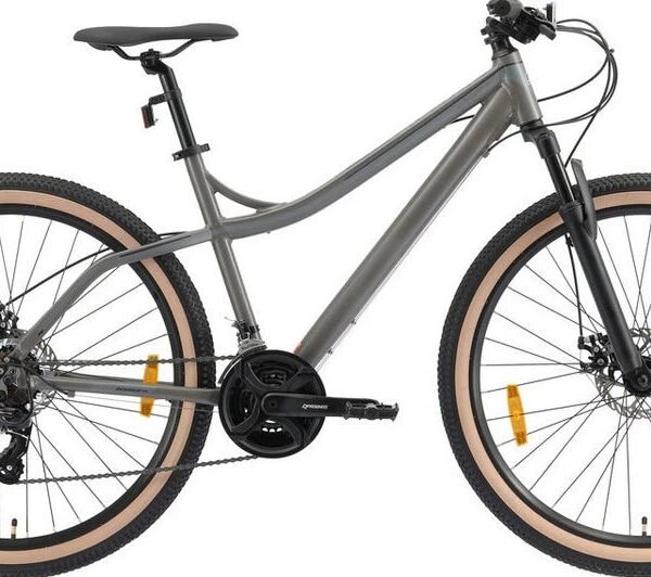 Bikestar Mountainbike, 21 Gang Shimano RD-TY300, 27.5 Zoll, Aluminiumrahmen
