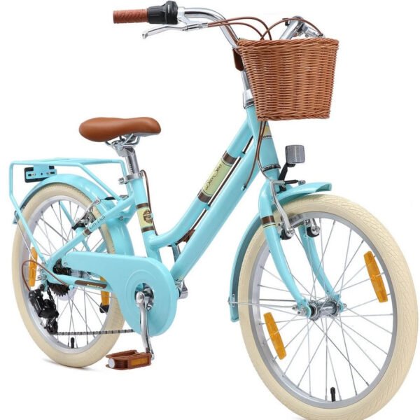 Bikestar Kinderfahrrad Cityrad 20 Zoll, Aluminium, 7 Gang, ab 6 Jahre
