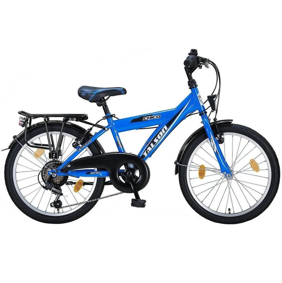 img-1783528383219-352710.jpg Talson Kinderfahrrad 20 Zoll, 6 Gang Shimano, StVZO Beleuchtung, Blau – Bild 1