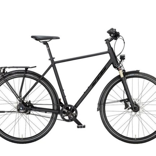 KTM Cityrad Maranello 11 Light Belt Herren schwarz 2025, 11-Gang Shimano