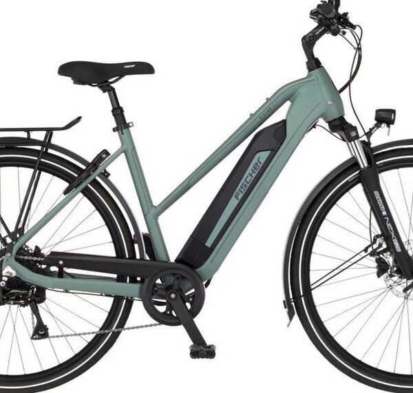 FISCHER E-Bike Trekkingrad VIATOR 2.1, 8-Gang Shimano, Heckmotor, 459 Wh