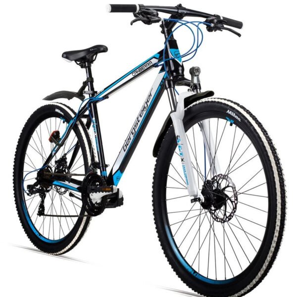 Bergsteiger Mountainbike Canberra, 26/29 Zoll, 21 Gang Shimano, Scheibenbremsen