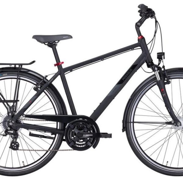 Pegasus Trekkingrad Solero SL 24 Herren, 24 Gang Shimano Altus, Kettenschaltung