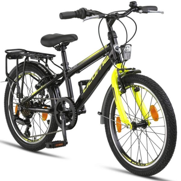 Licorne Bike Mountainbike Carter, 6 Gang, StVZO-konform, vormontiert