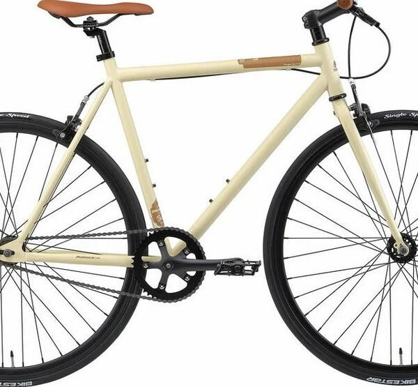 Bikestar Singlespeed Fahrrad, 1 Gang Shimano, 28 Zoll, Stahlrahmen