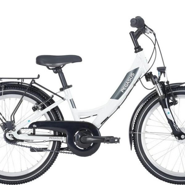 Pegasus Avanti 20'' Kinderfahrrad, 7 Gang, Nabenschaltung, weiß 2025