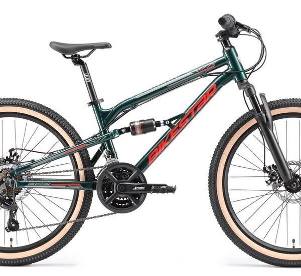 Bikestar Jugendfahrrad, 24 Zoll, 21 Gang Shimano RD-TY21, Aluminiumrahmen