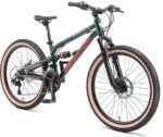 Bikestar Jugendfahrrad, 24 Zoll, 21 Gang Shimano RD-TY21, Aluminiumrahmen – Bild 2
