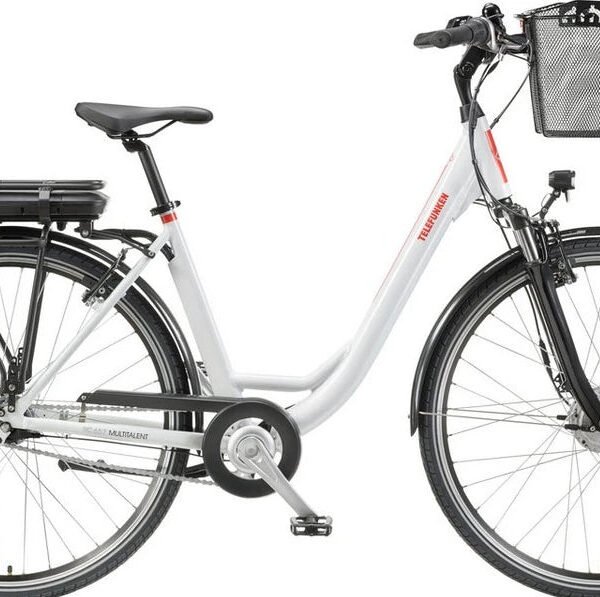 Telefunken E-Bike RC657, 7-Gang Shimano Nexus, 536,5 Wh, Frontmotor