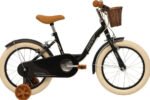 Huffy Kinderfahrrad Vintage 16-Zoll Ein-Gang, Retro-Design, Stützräder