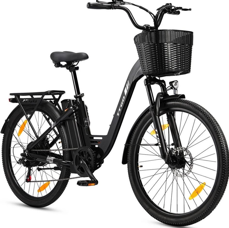 img-1786794655386-888839.jpg TTGO E-Bike Cityrad 26 Zoll, 80-120km, 7 Gang SHIMANO, 648 Wh, Heckmotor – Bild 1