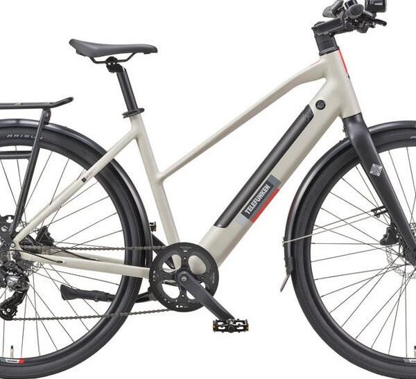 Telefunken E-Bike Cityrad UH210 Damen, 7 Gang Shimano, Heckmotor, 417,6 Wh