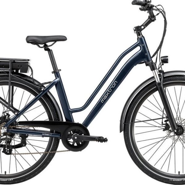 Maxtron Urban 7 E-Citybike, 28 Zoll, 7 Gang Shimano, Heckmotor, 460,8 Wh
