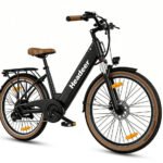 Vankel E-Bike Cityrad 26 Zoll, 250W, 648Wh, Shimano 7-Gang, Tiefeinsteiger – Bild 2