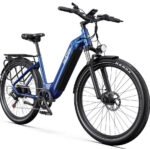 Onesport E-Bike Cityrad 28 Zoll, 18.2AH, 36V, 7-Gang Shimano, 120km Reichweite – Bild 2