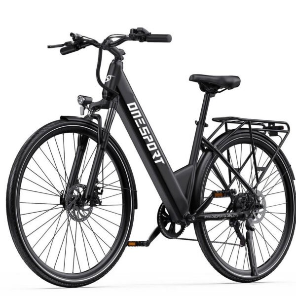 Onesport E-Bike Cityrad OT12, 468Wh, 13AH, 36V, 250W, 28 Zoll, Kettenschaltung