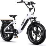 Onesport E-Bike Cityrad 20x4.0 Zoll, 18AH, 48V, 864Wh, 7-Gang Shimano – Bild 2