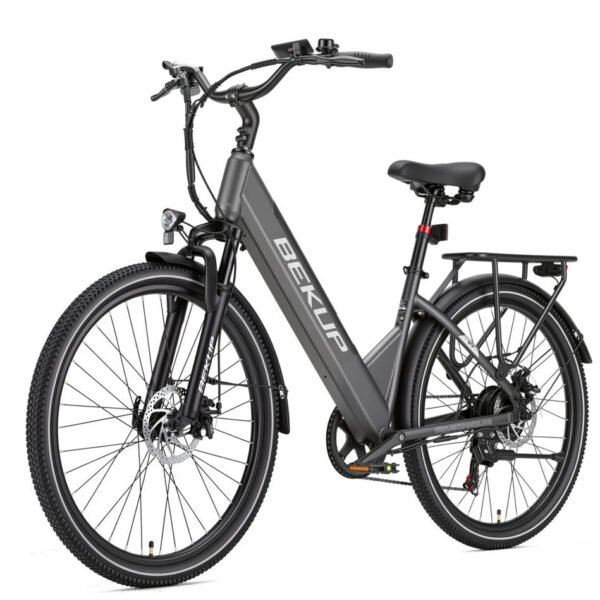 TTGO E-Bike Cityrad V1, 26 Zoll, 840 Wh Akku, Shimano 7-Gang, 80 Nm