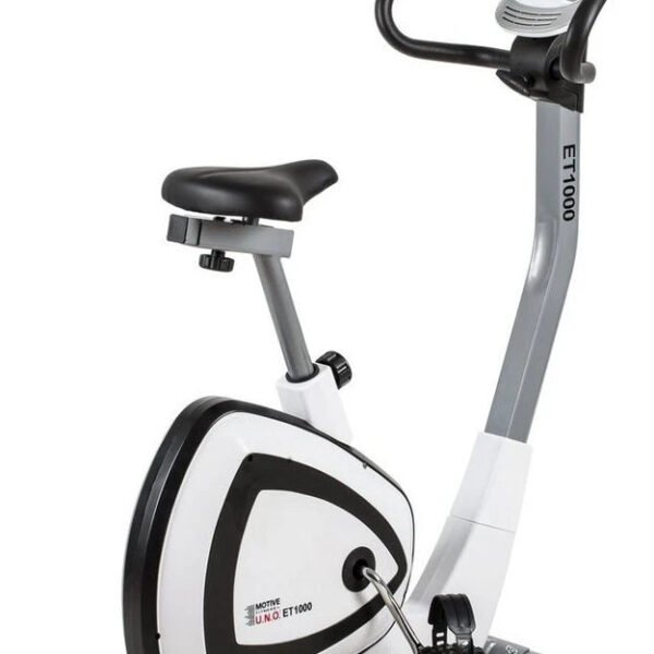 MOTIVE FITNESS Ergometer ET1000, 120 kg max., 24 Widerstandsstufen, Tablet-Halterung
