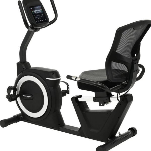 Christopeit Sport RS 4000 Liege-Ergometer, 150 kg, 32 Widerstandsstufen