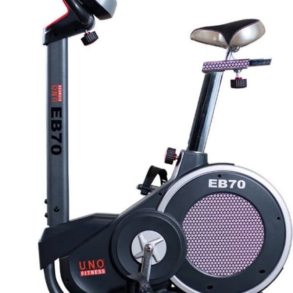 U.N.O. FITNESS Ergometer EB 70, 150 kg max. Benutzergewicht, 32 Widerstandsstufen